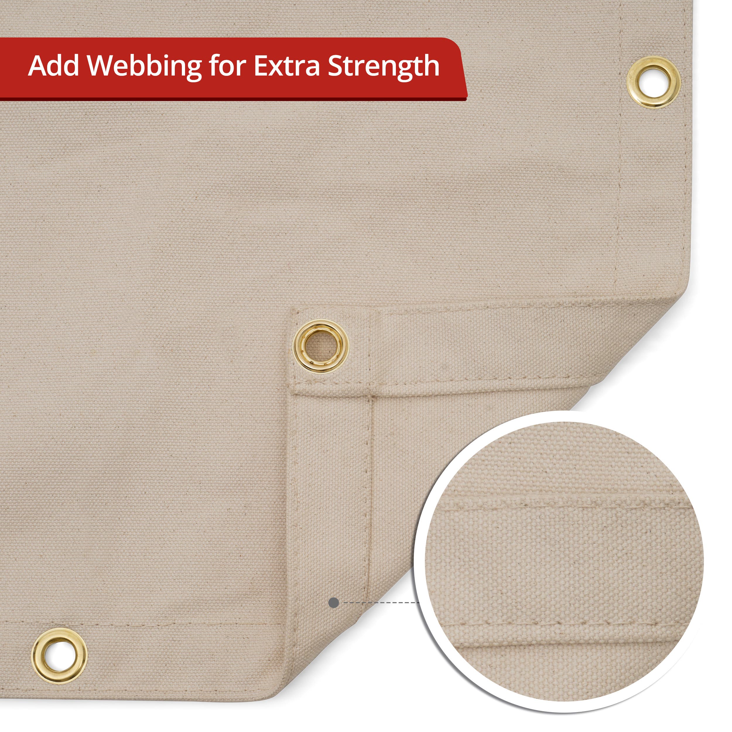 #4 Custom Duck Cotton Canvas Tarp
