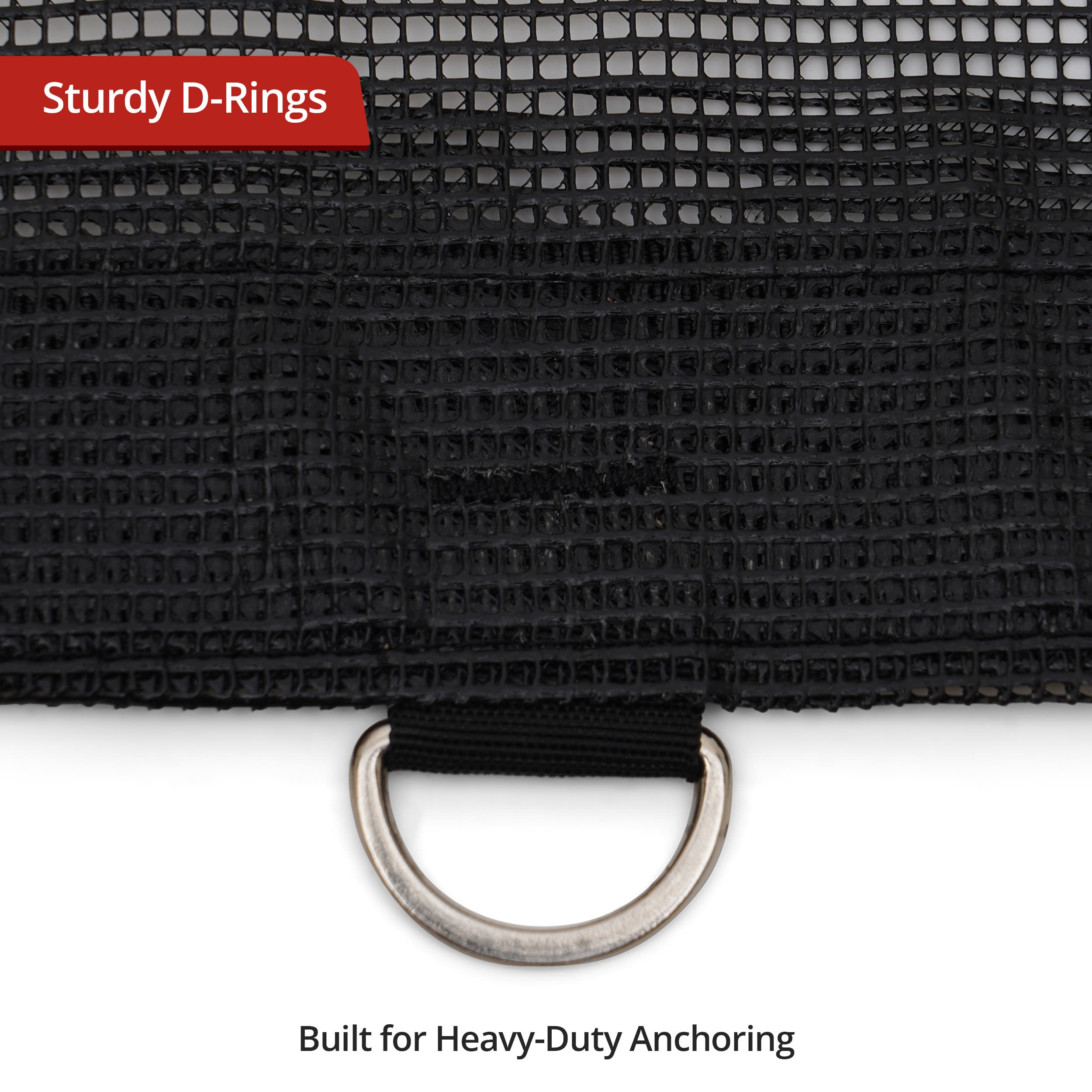 Black Mesh Tarp