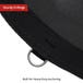 Custom Heavy Duty Round Mesh Tarp - 60% Shade