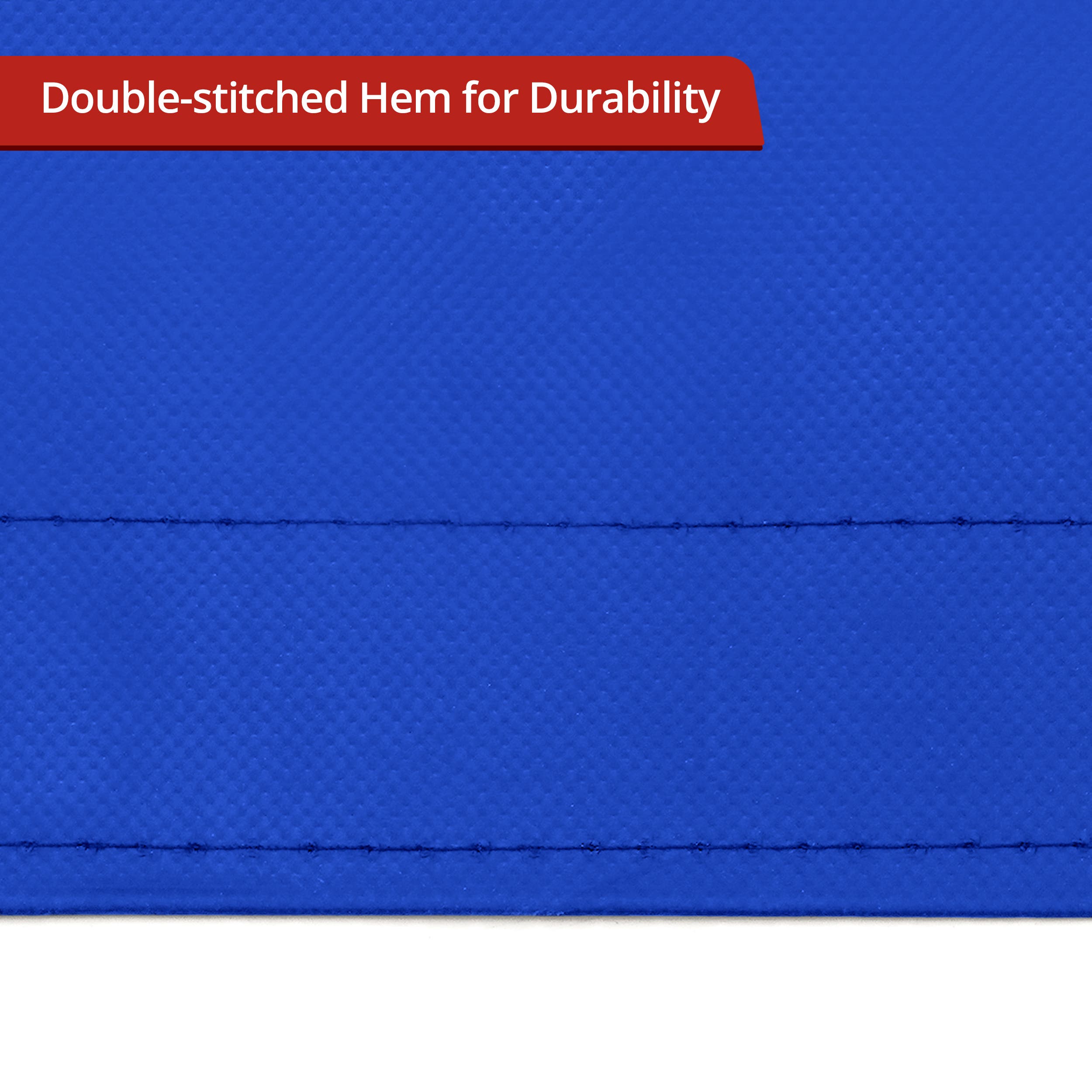 Custom Heavy Duty Vinyl Tarp - Blue