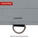 Custom Heavy Duty Vinyl Tarp - Gray