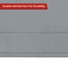 Custom Heavy Duty Vinyl Tarp - Gray