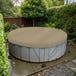 Custom Medium Duty Vinyl Tarp - Round