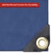 Custom Medium Duty Vinyl Tarp - Blue