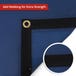 Custom Medium Duty Vinyl Tarp - Blue