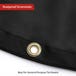 Custom Super Heavy Duty Vinyl Tarp - Round