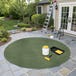 Custom Water Resistant Canvas Tarp - Round