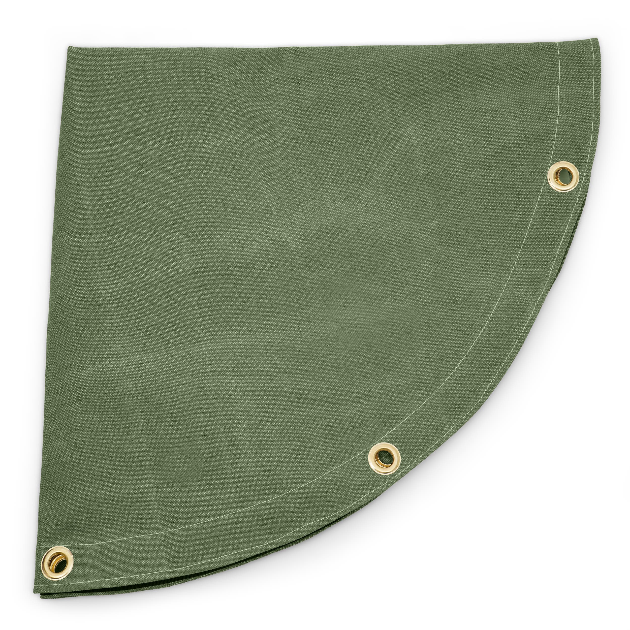 Custom Water Resistant Canvas Tarp - Round