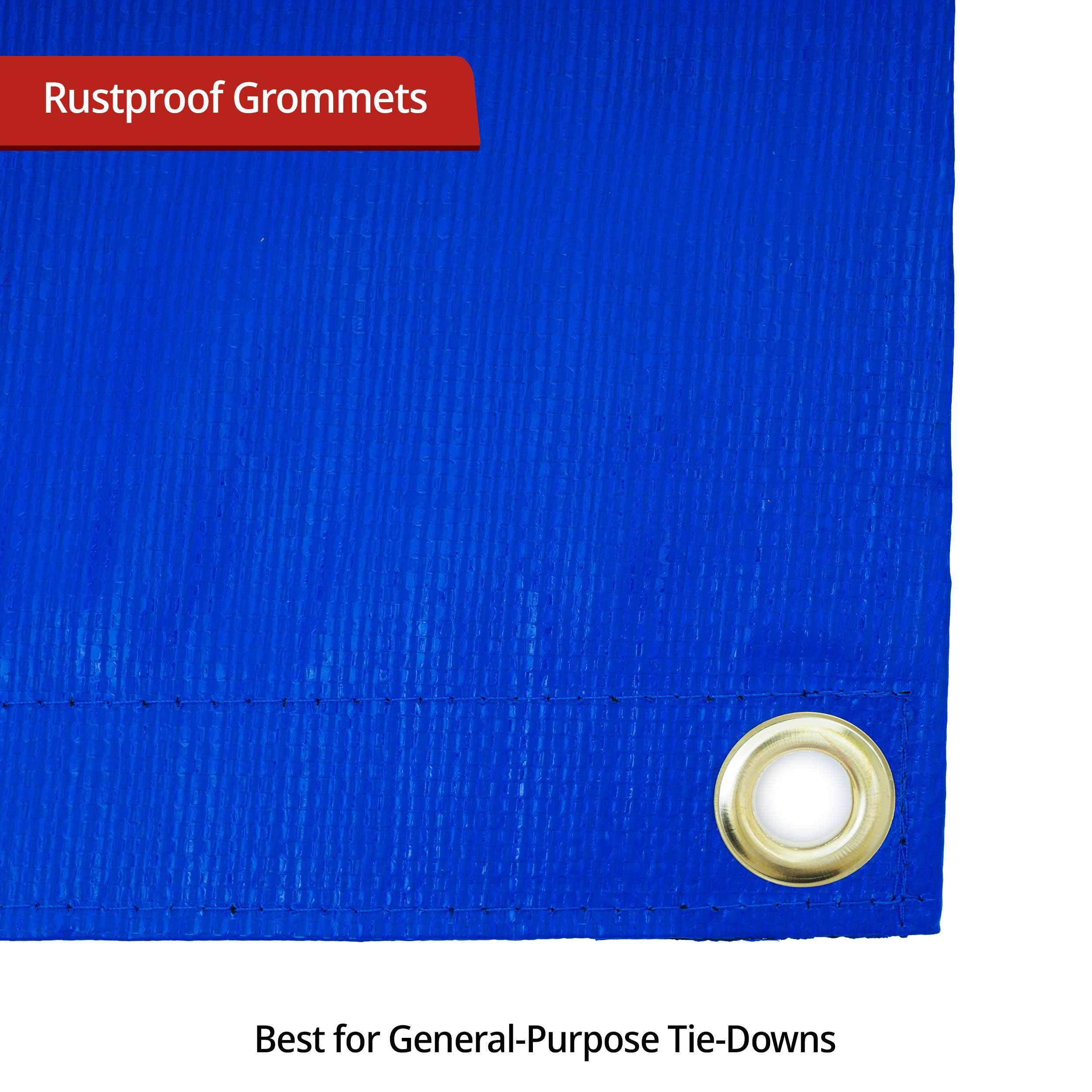 7 Oz Square Poly Tarp | Tarps&All AU