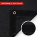 Black Privacy Fence Screen