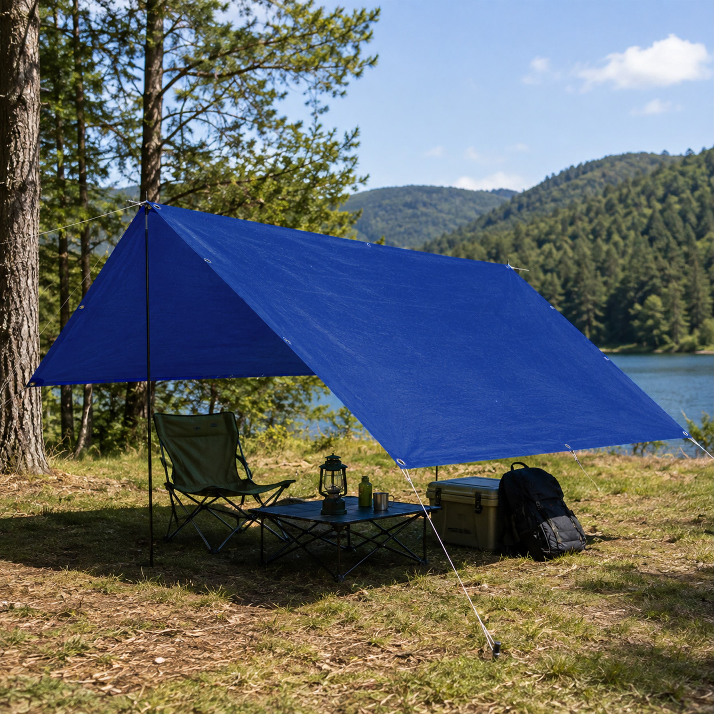 Custom Light Duty Poly Tarp