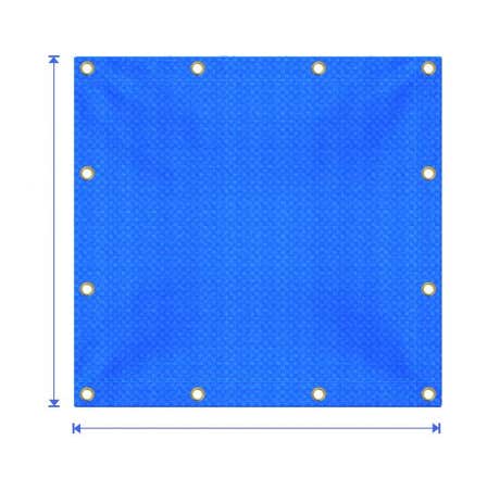 Custom Light Duty Poly Tarp