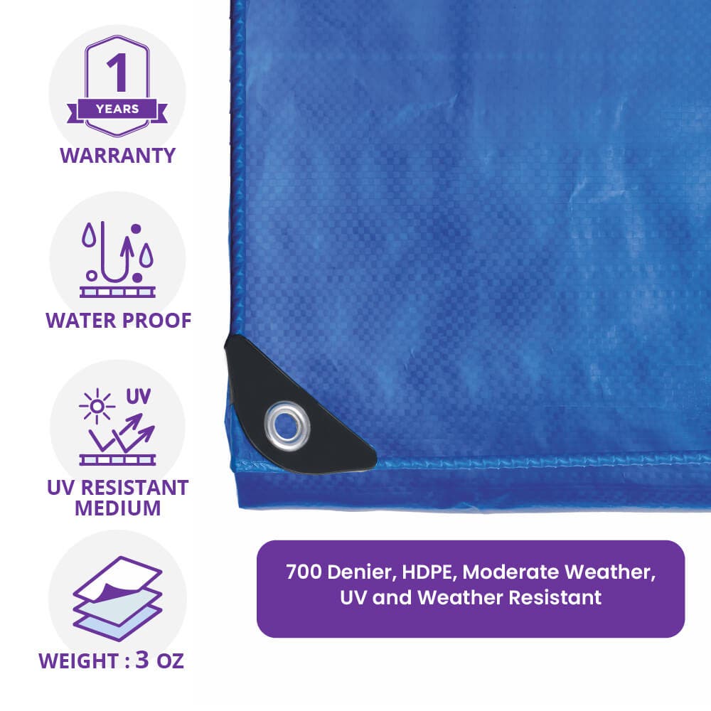 Poly Hay Tarp