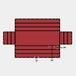 Lumber Tarp - Double Flap