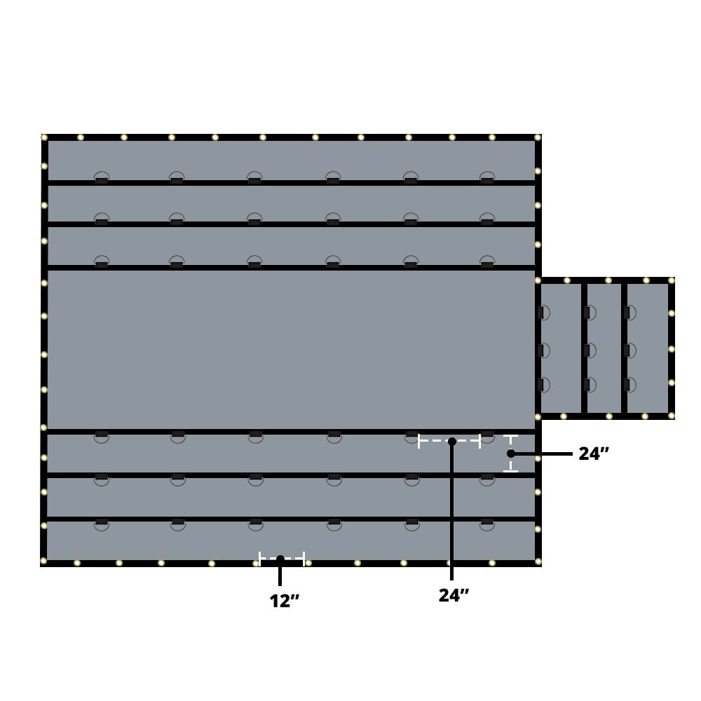 Lumber Tarp - Single Flap