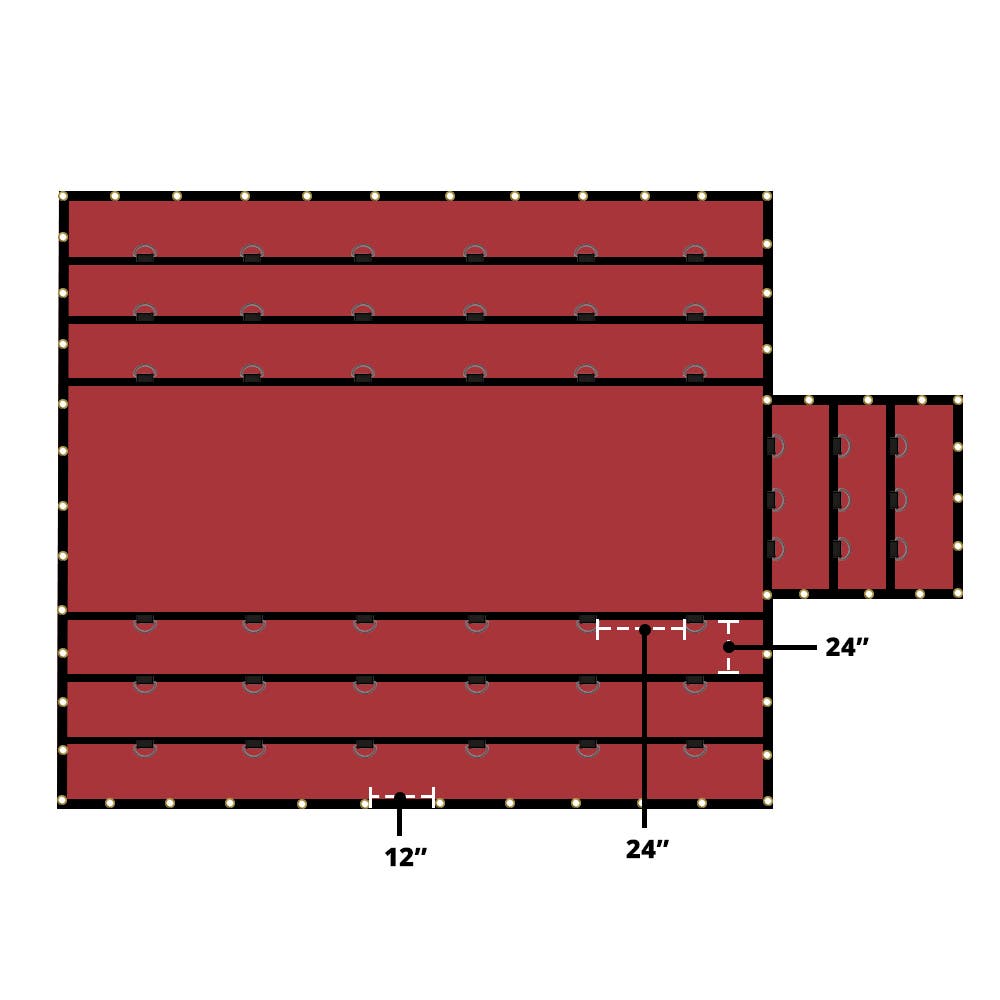 Lumber Tarp - Single Flap