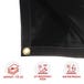 Custom Medium Duty Vinyl Tarps - Black