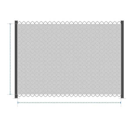90% Premium Fence Privacy Screen - Green