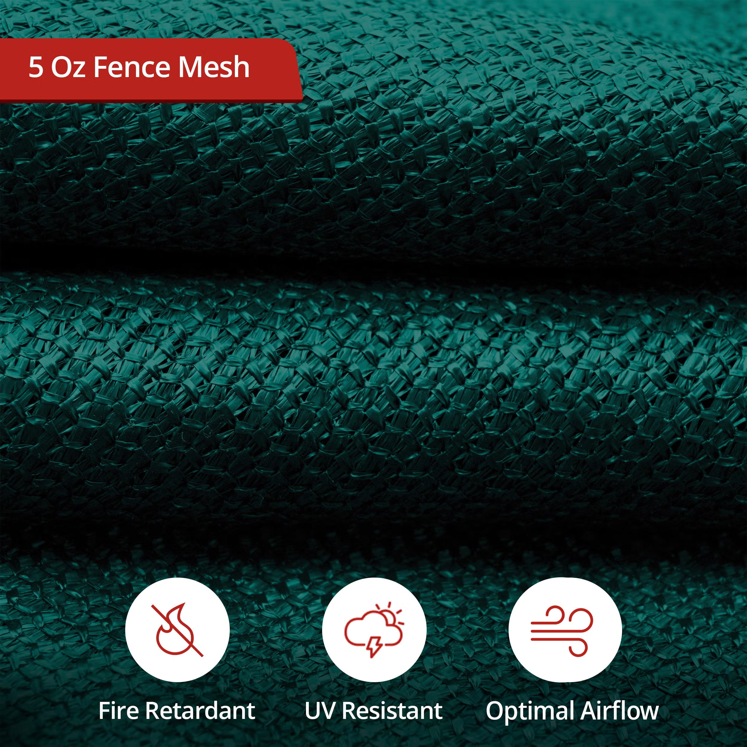90% Premium Fence Privacy Screen - Green